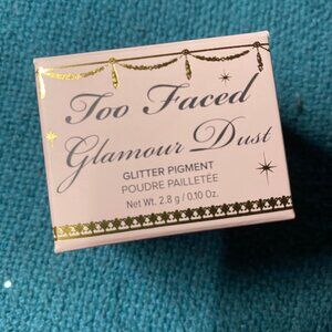 Too Faced Glamour Dust Glitter Pigment New in Box Blue Angel